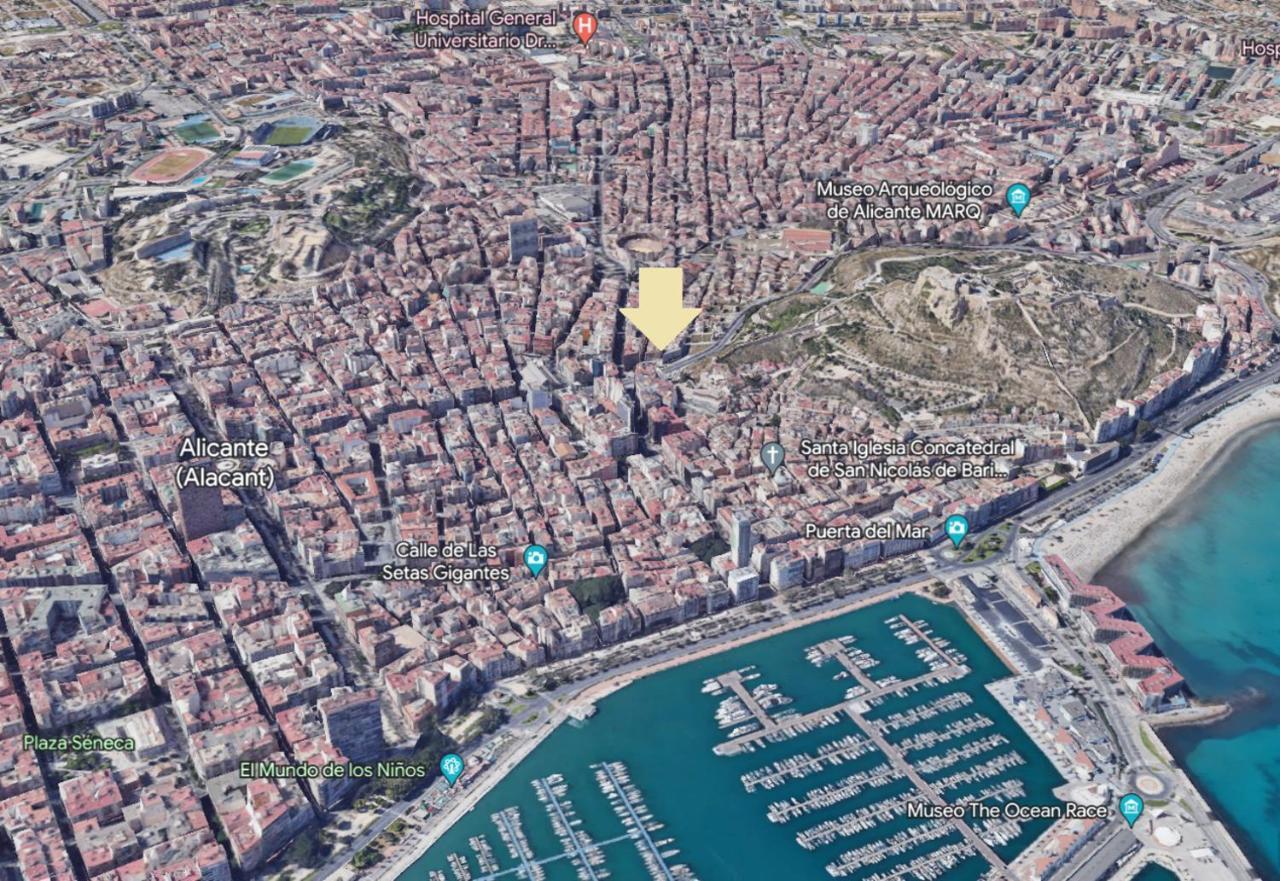 Apartmán Loft Urbano Bambu Alicante Exteriér fotografie